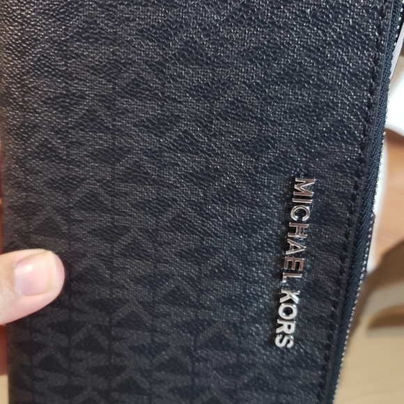 Sold Black double zipper wallet - Picture 3 of 4
